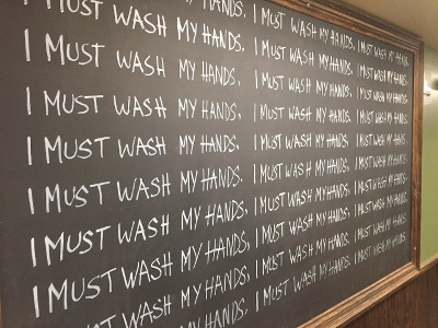 I must wash my hands
